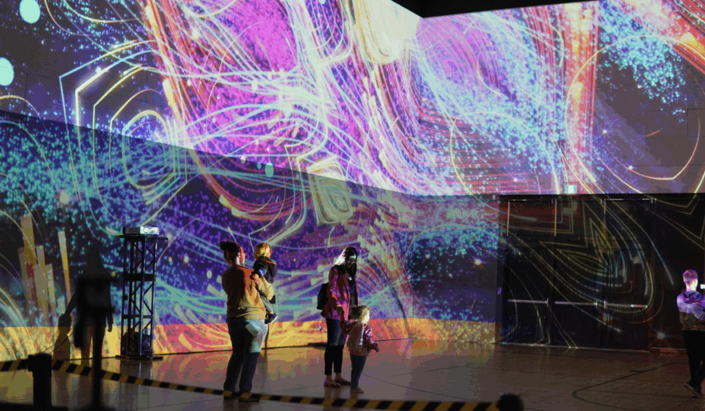 DIYA Fest Sapphire Projection Mapping