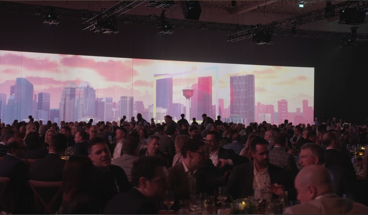 Go2 Productions EY Immersive Dinner, Projection Experience 13