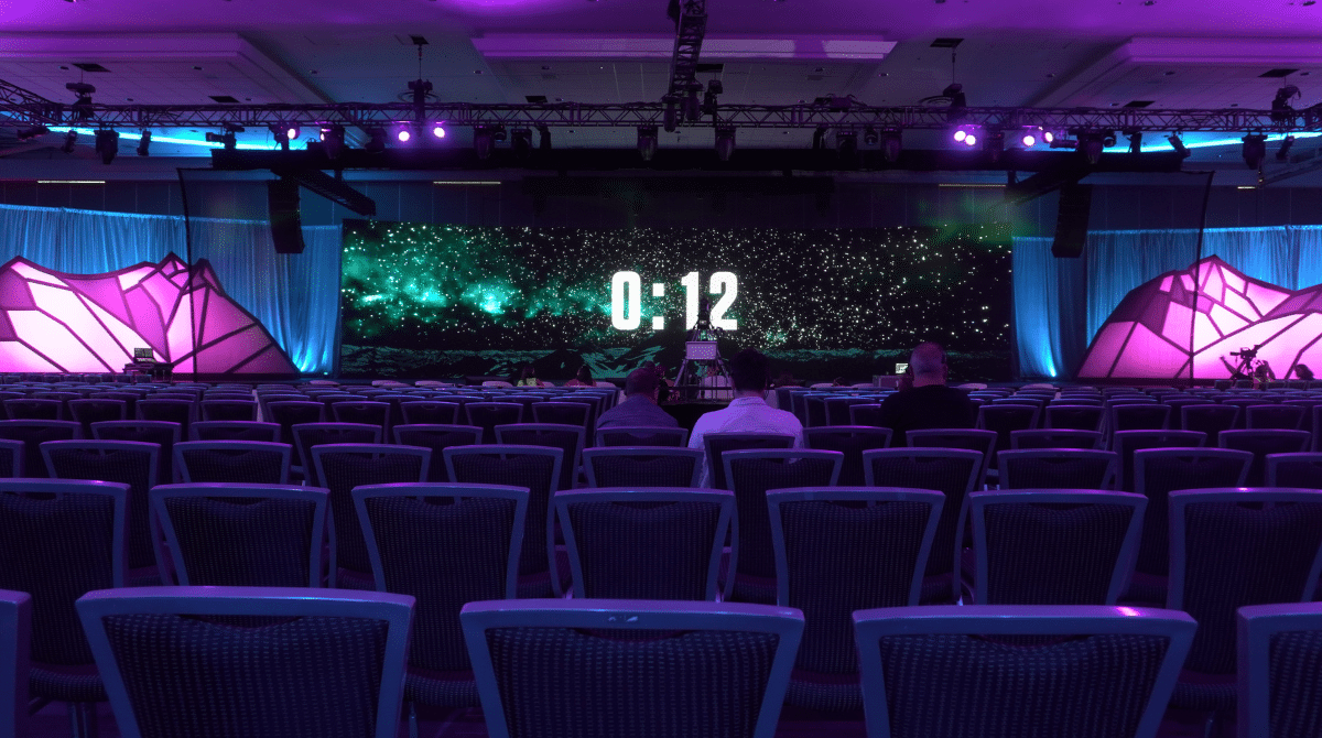 Go2 Productions Immersive Visuals for LED Installations at AGMs,