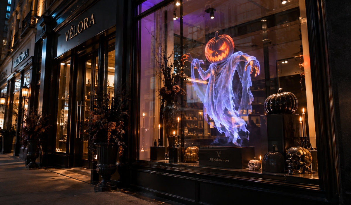 LED Transparent Display Halloween content concept art (1)