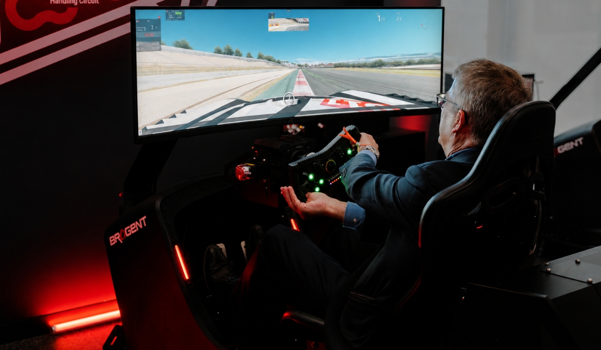 Porsche Interactive Driving Simulator