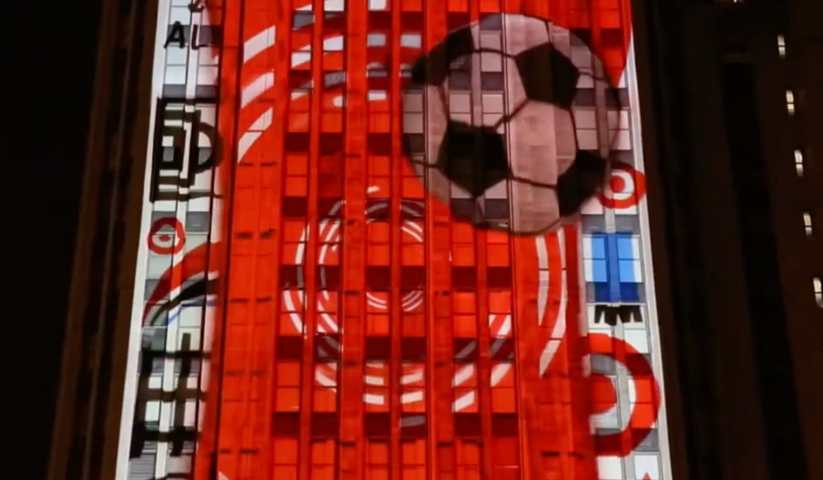 Soccer Projection Mapping at Fan Egagement Zone