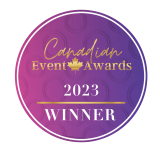 Canadian Event Awards 2023 winner badge