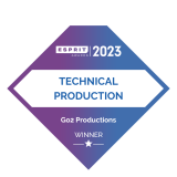 Go2 Productions Esprit Awards, Technical Production Badge